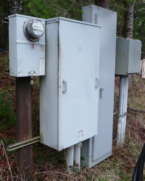 exterior electrical panel installation